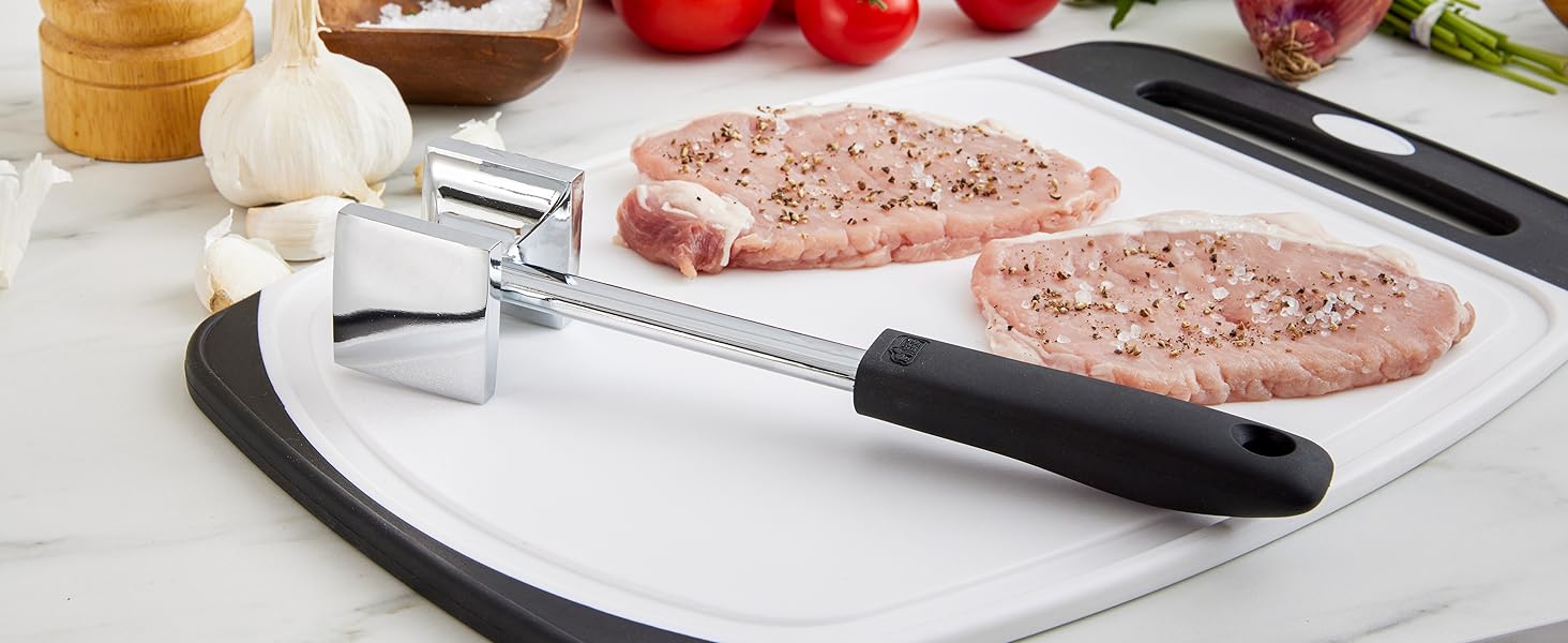 Dishwasher safe cutting boards for meat food prep