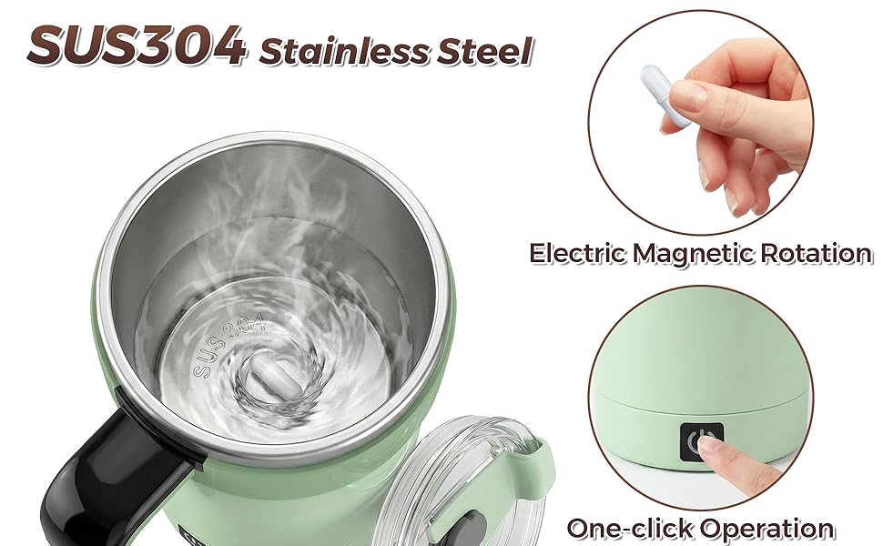 Self Stirring Coffee Mug
