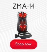 zyllion zma-14 shiatsu neck and back seat massager cushion pad with heat for chair