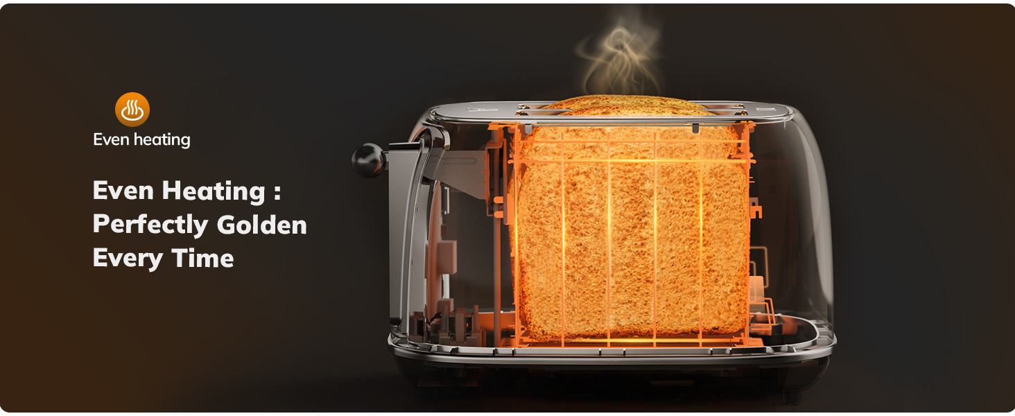 Touchscreen toaster