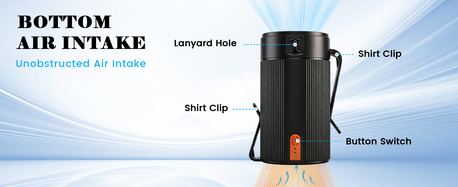 Portable Waist Fan
