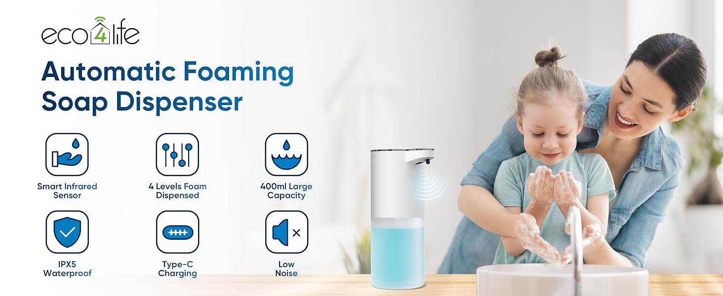 foaming hand soap dispenser