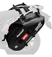 OSAH DRYPAK Motorcycle Saddle Bags, Waterproof Durable Saddlebags 48L(24L*2), Large Capacity Anti...