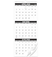 Calendar 2026-2027 - Wall Calendar 2026-2027, April 2026 - July 2027, 11" x 26", 3 Month Calendar...