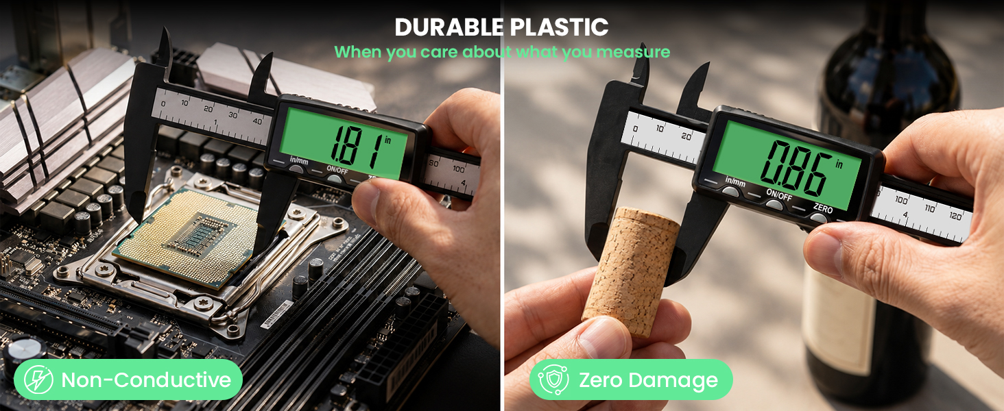ABS Plastic-Non conductive, no damage