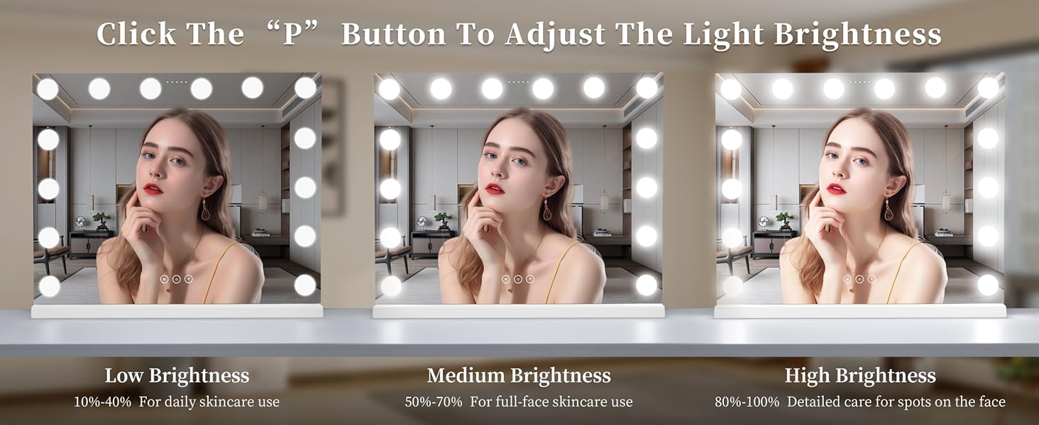 vanity mirror with lights