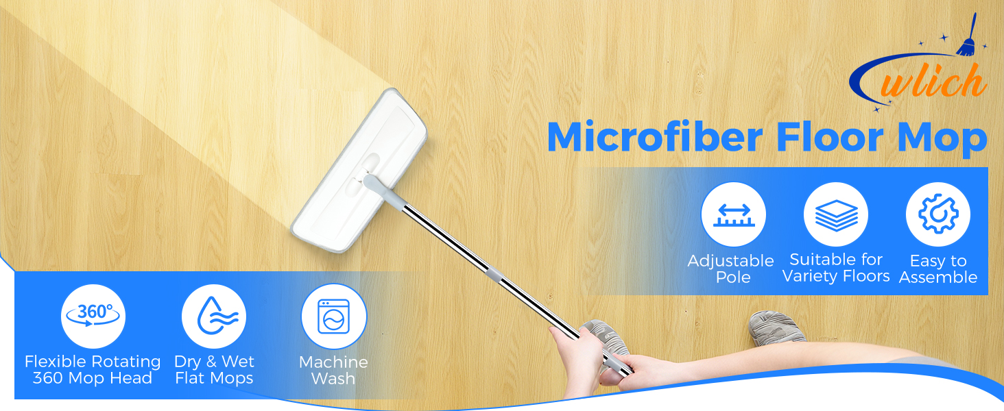 Microfiber Mop for Cleaning Floors