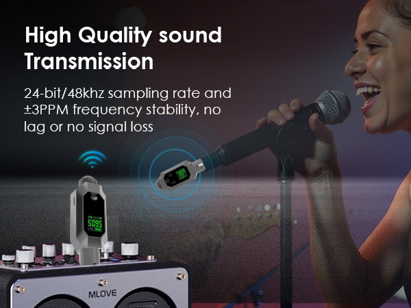 wireless xlr high quality sound transmission
