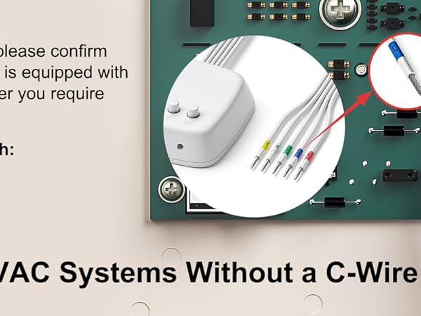 Easy to add a c-wire for Ecobee Smart Thermostats