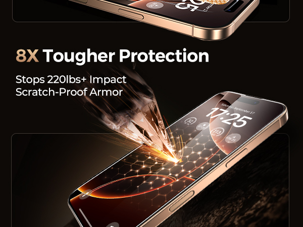 iPhone 16 Pro Max Screen Protector easy intallation