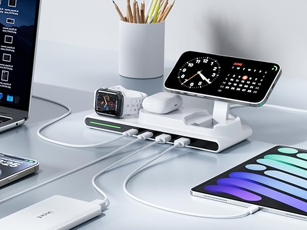 7-in-1 Wireless Charging Station for Apple Multiple Devices