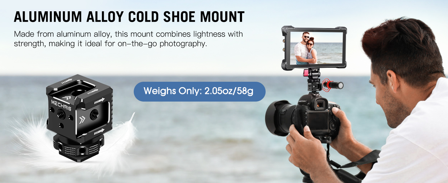 camera cold shoe adapter