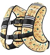 PACEARTH Weighted Vest,6lb/8lb/10lb/12lb/16lb/20lb/25lb/30lb Weight Vest with Reflective Stripe, ...