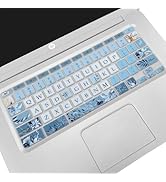 Sanfulin Silicone Keyboard Cover for HP Chromebook 11 x360, Chromebook 11 G2/G3/G4/G5/G6 EE/G7 EE...