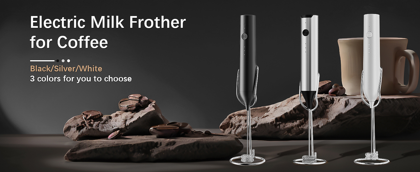frother wand rechargeable