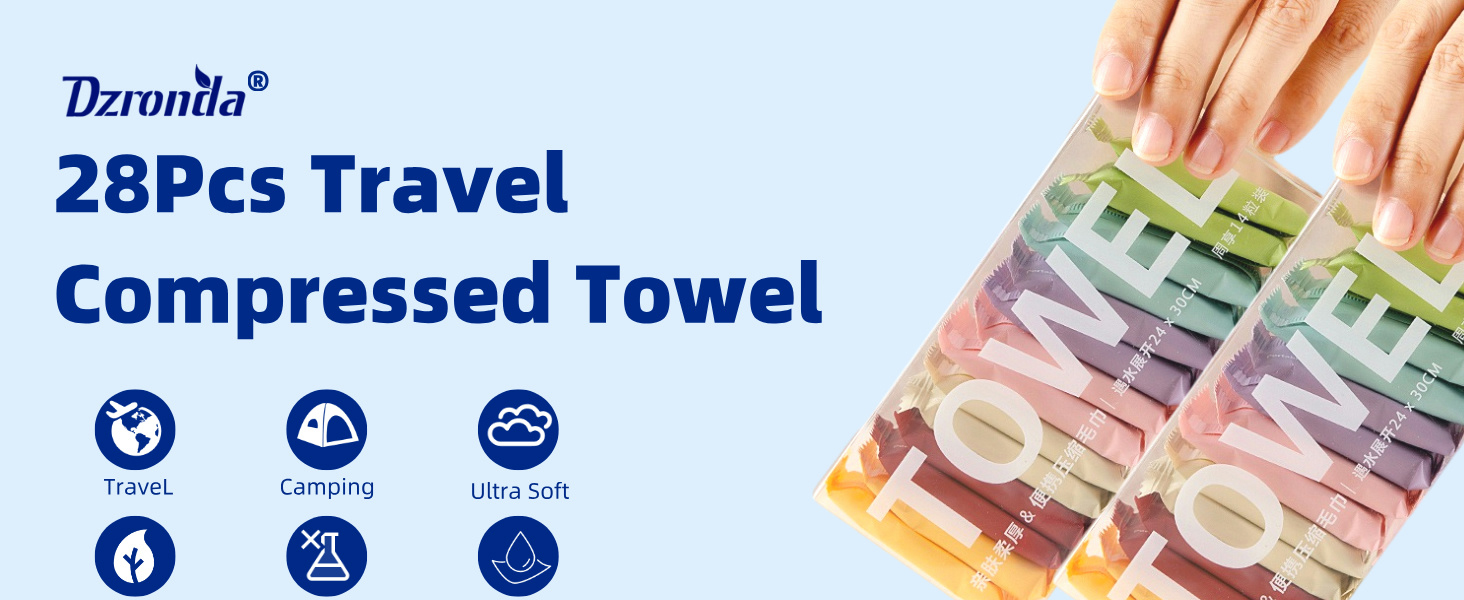 Compressed Towel Tablets