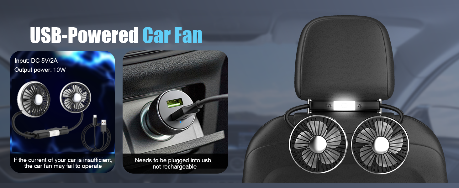 fan for car with no ac
