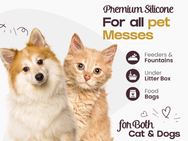 PetHappily Dog Food Mat 