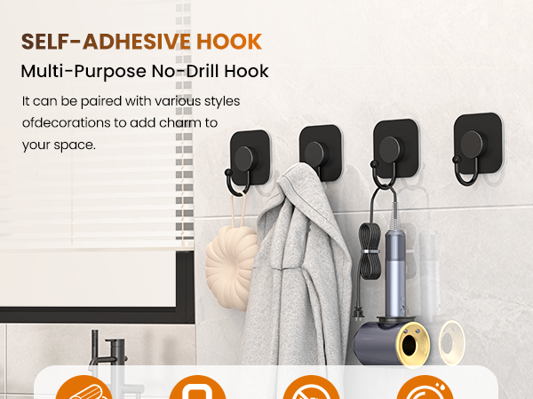 adhesive hooks