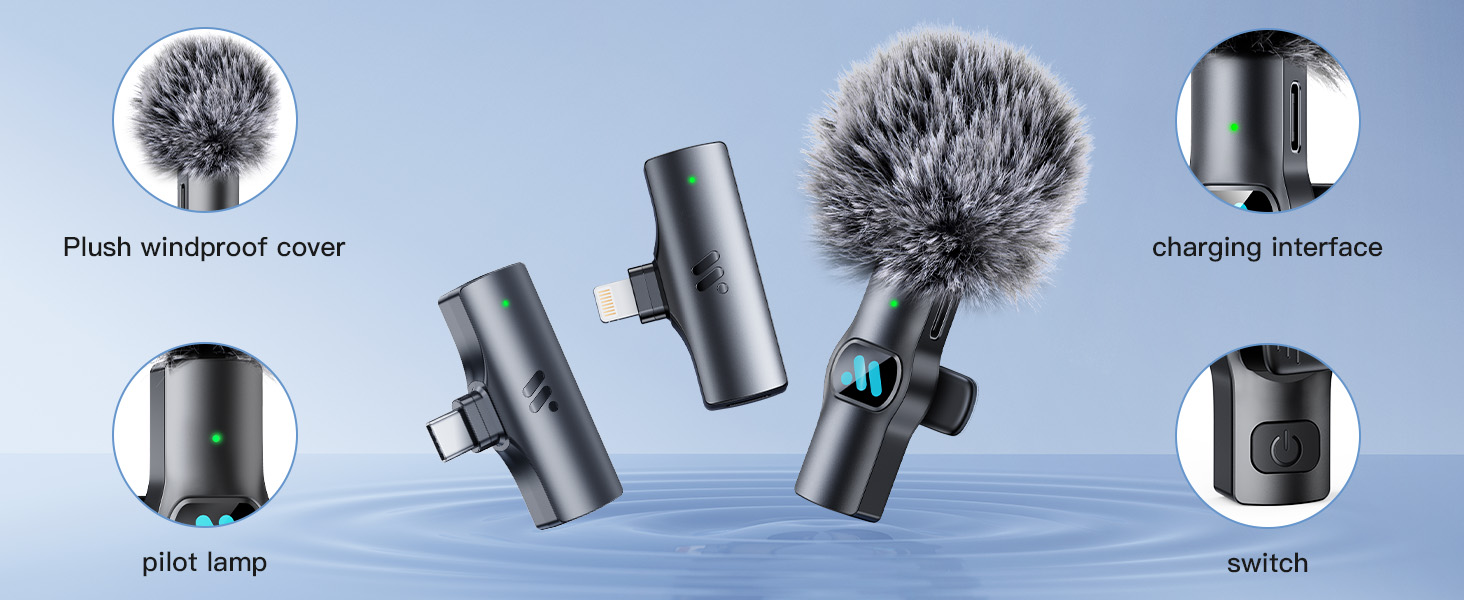 Wireless Lavalier Microphone