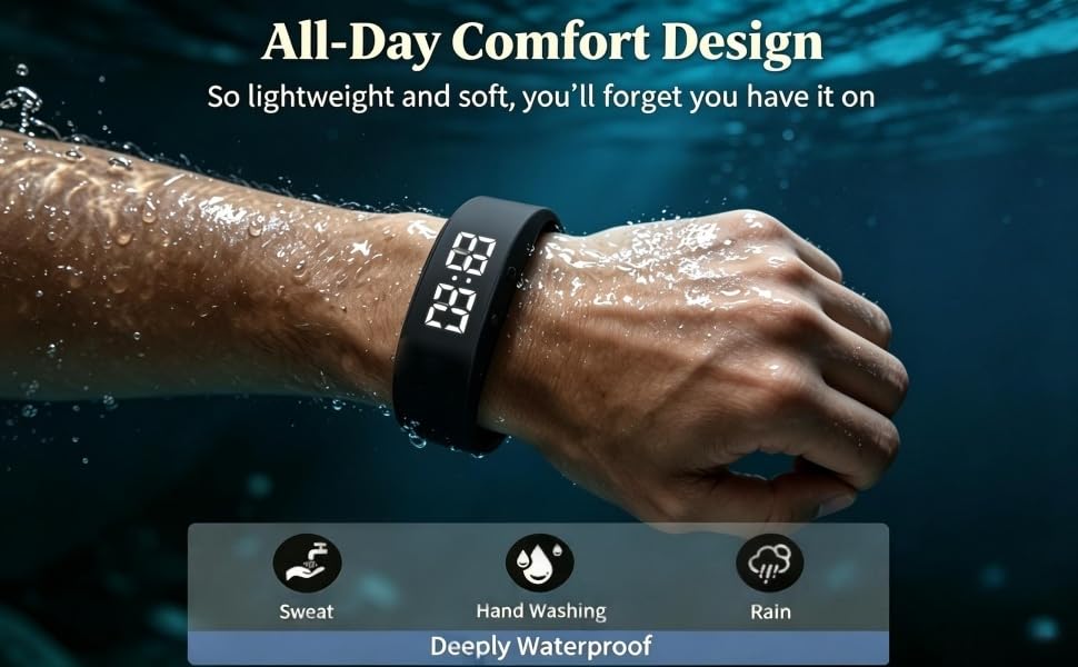 vibrating alarm wristband