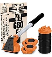 Furniture Jack Lifter Tool &amp; Small Appliance Slider Combo – Furniture Lifter Tool Lifts Sofas, Ta...