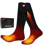 Heated Socks for Men Women - Rechargeable, Washable, Battery Heated Electric Socks Up to 10 Hours...