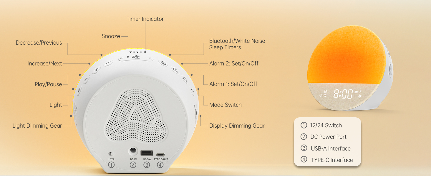 alarm clocks for bedrooms