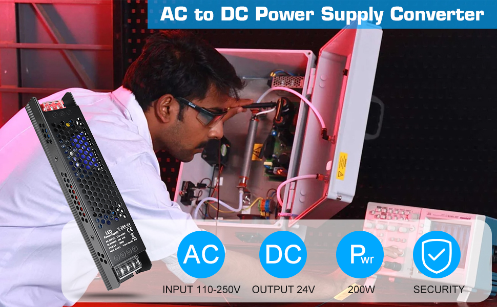 24volt 200W LED Power Supply