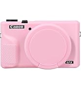 Canboc Case for Canon PowerShot G7X Mark III Digital Camera, G7X Mark III Soft Silicone Cover wit...
