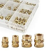 ZWMSSLL hreaded_InsertBrass_Heat_Set_Insert_for_Plastic_Parts