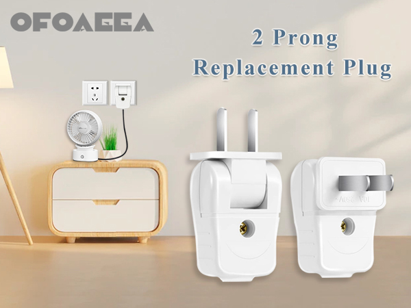 Replacement Plug 2 Prong