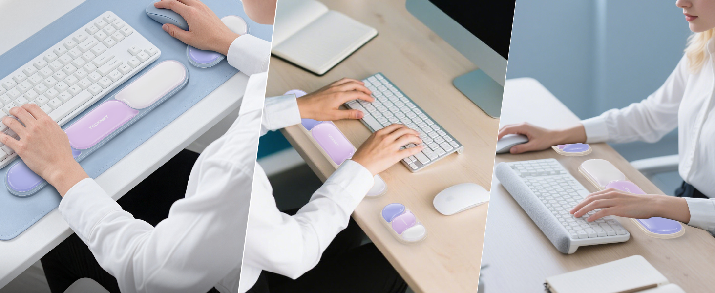 Silicone Gel Wrist Rest for Computer Keyboard