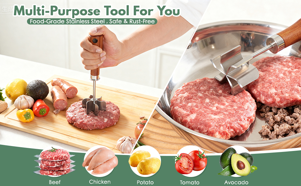 Stainless Steel Meat Chopper