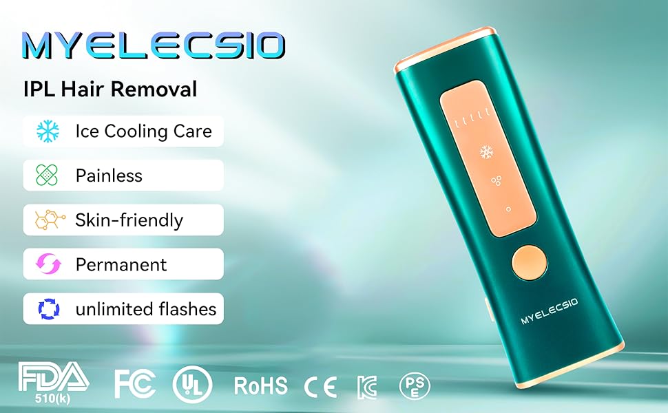 IPL laser hair removal