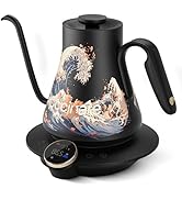 Cocinare FLOW M900 Gooseneck Electric Kettle, ±0.5°F Precise Temperature Control for Pour-Over Co...