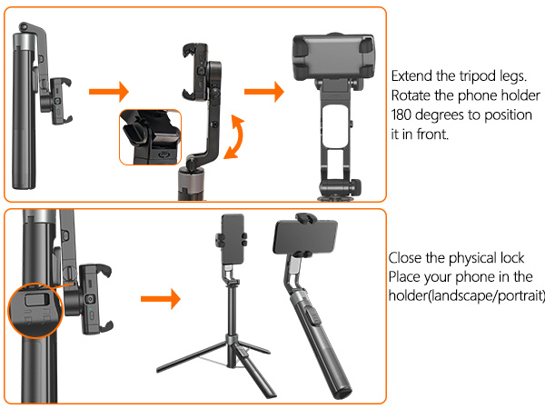 phone stand for recording