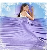KMUSET Cooling Blanket Twin (60"x80"), Double Sided Summer Cooling Blankets for Hot Sleepers &amp; Ni...