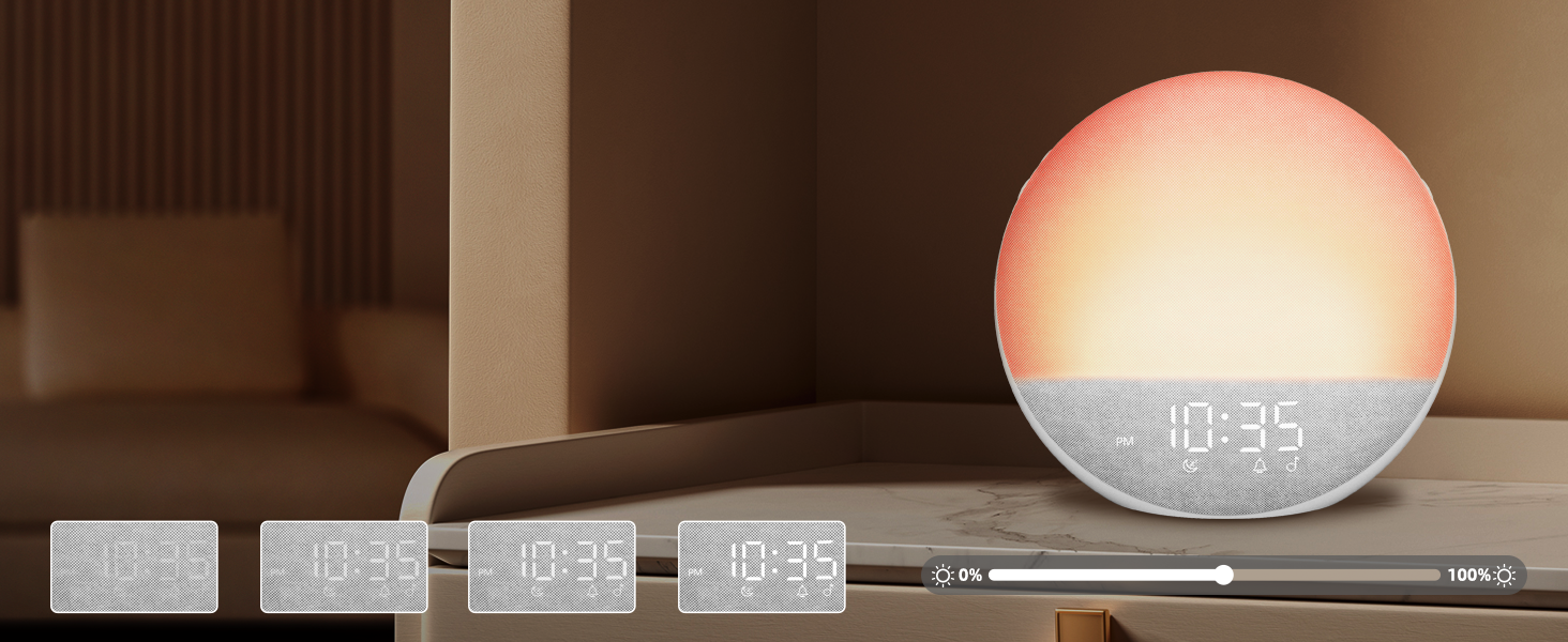 sunlight lamp alarm