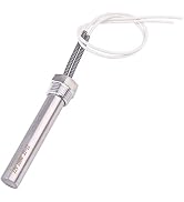 DERNORD Immersion Cartridge Heater 12V 100W Hot Rod Heating Element Replacement 1/2 Inch Thread