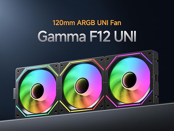 Gamma F12 UNI BK ARGB 3 IN 1
