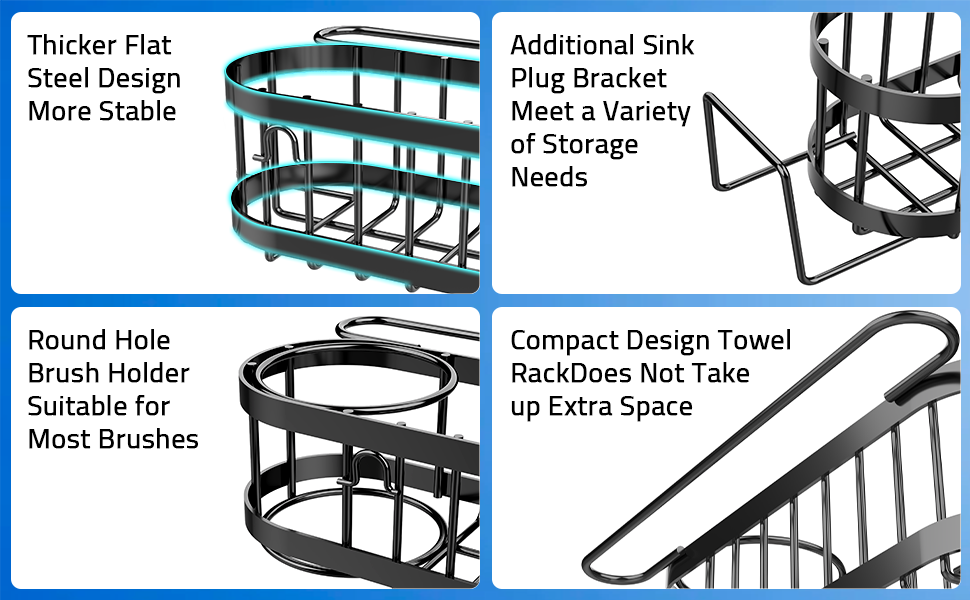 Suction cups and adhesive sponge holder
