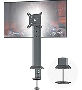 HEMUDU Single Desk Monitor Arm Mount Stand Fit for 13 inch to 32 inch Flat Curved Computer Screen...