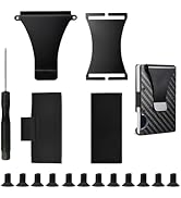 MILAKE Wallet Money Clip Elastic Band Accessories Kit Compatible with The Ridge RFID Minimalist M...