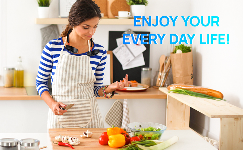 neck fans that blow cold air