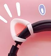 REEYEAR Cute Pink Cat Ears Fits for HypreX Cloud/Cloud Stinger/Cloud Flight Headsets, Universal F...