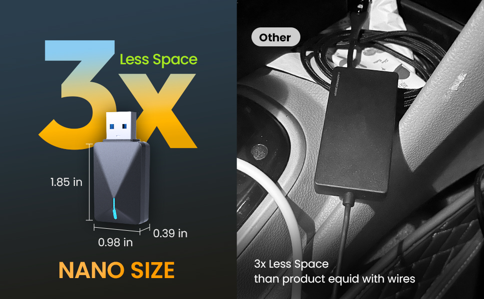 Pop&#39;sDone Wireless CarPlay Adapter