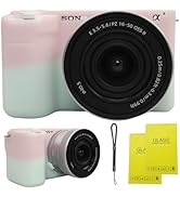 Camera Case for Sony ZV-E10 II/ZV-E10M2 Digital Camera,ZV-E10 II Soft Silicone Protective Bag,Ant...