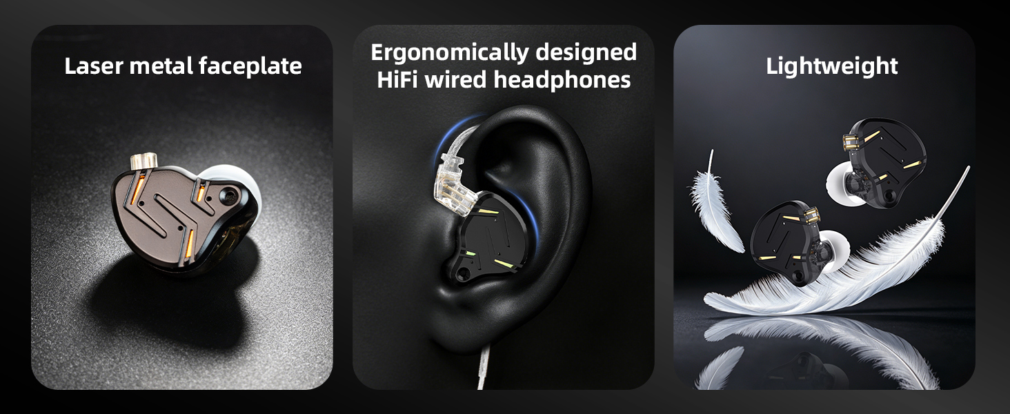KZ ZST PRO X in Ear Monitor Headphones Wired Gaming Earbuds Wired Ear Buds HiFi IEM for Gaming