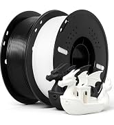 Epelay 3D Printing Filament, PLA+ 3D Printer Filament Bundle 1.75mm, Neatly Wound, Dimensional Ac...